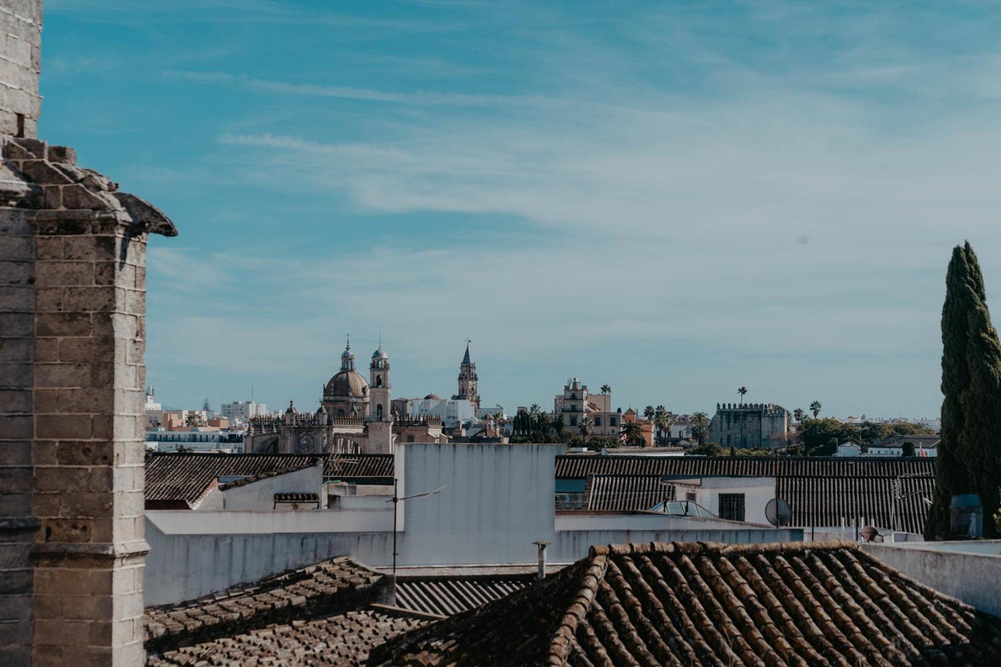 Azafran Jerez Apartamentos 赫雷斯 外观 照片